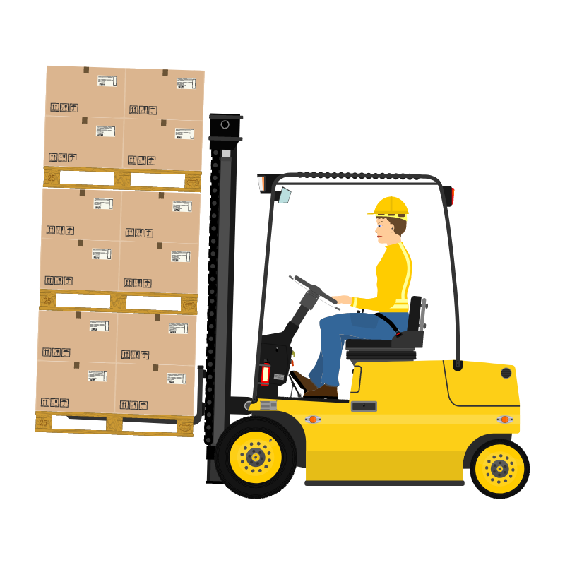 Forklift operators in Abbotsford