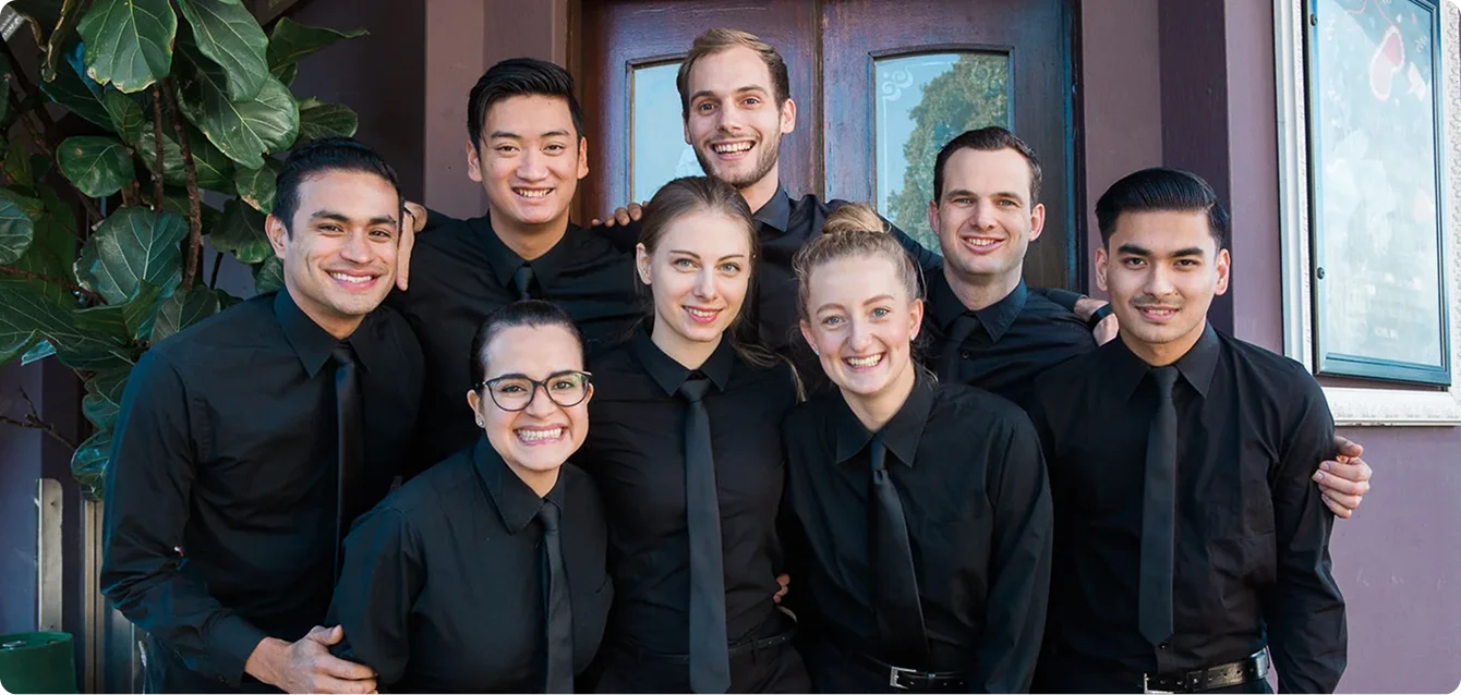 Hotel front desk professionals
